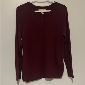Michael Kors Deep Red Long Sleeve
